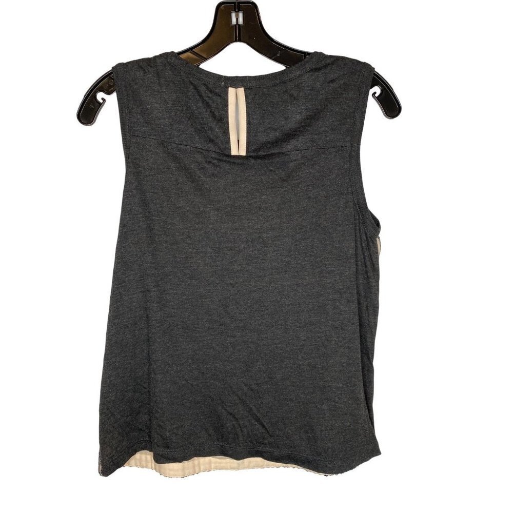 ANTHROPOLOGIE TINY WOMEN'S SLEEVELESS SEQUIN TANK SZ S NWT - Picture 2 of 5